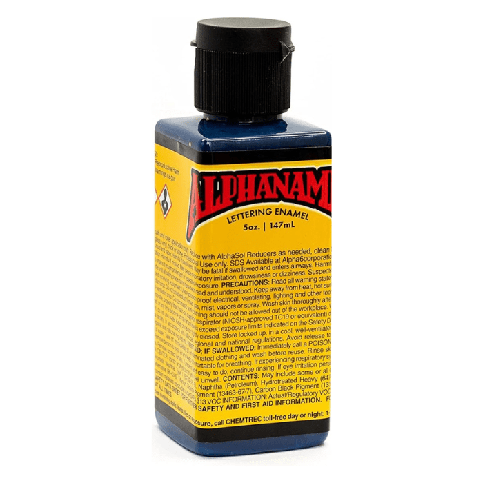 Alphanamel Lettering Enamel 5oz - Meyer's Dark Blue - Guiry's
