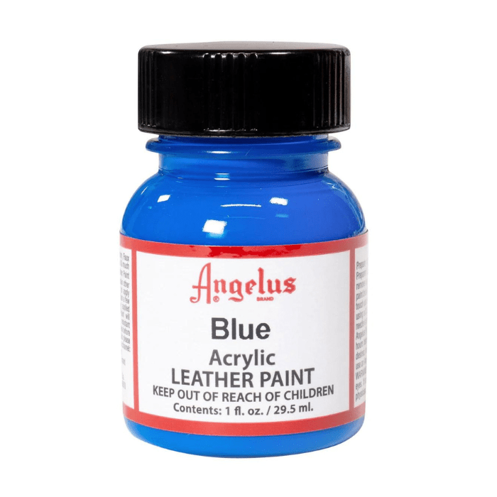 Angelus Leather Paint 1oz - Blue - Guiry's