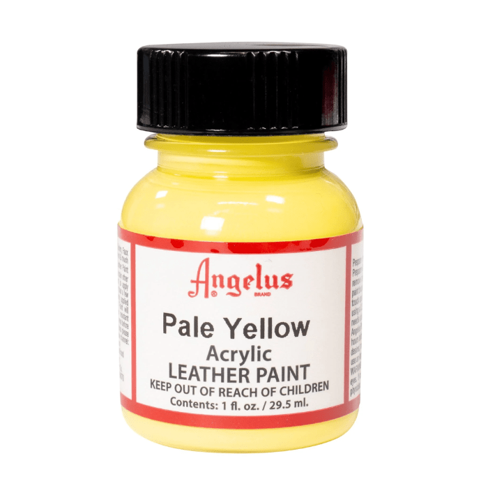 Angelus Leather Paint 1oz - Pale Yellow - Guiry's