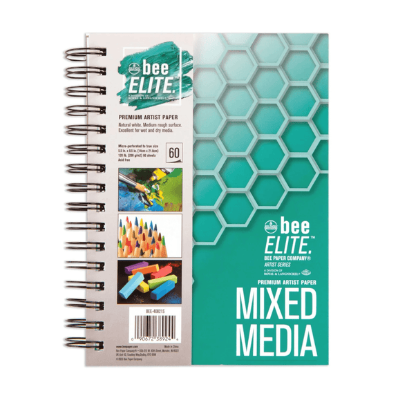 Bee Elite™ Mixed Media Artist Pad - 5.5" x 8.5" - Guiry's