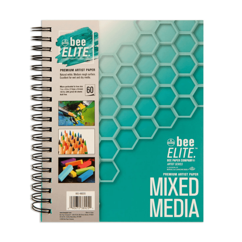Bee Elite™ Mixed Media Artist Pad - 7" x 10" - Guiry's
