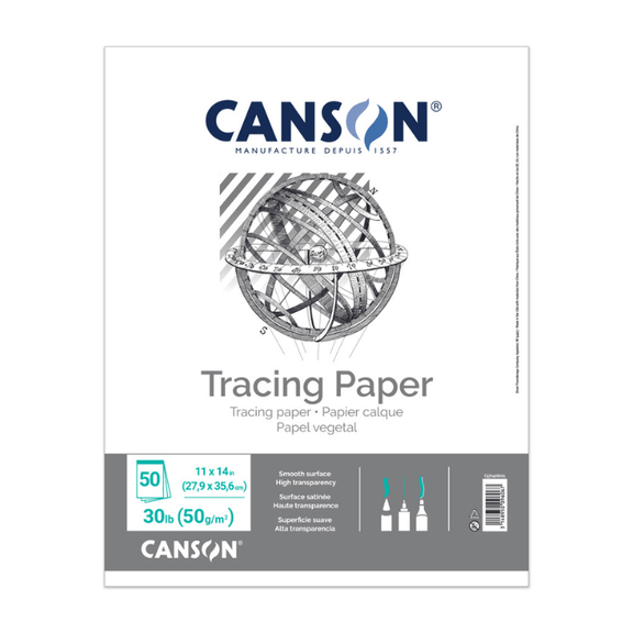 Canson 30lb Tracing Paper Pad - 11" x 14" - Guiry's