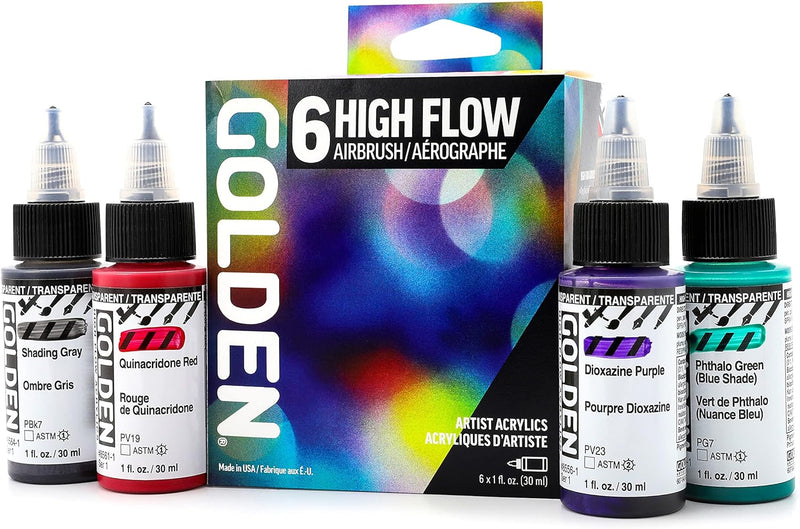 Golden HFA Airbrush Set - Guiry's