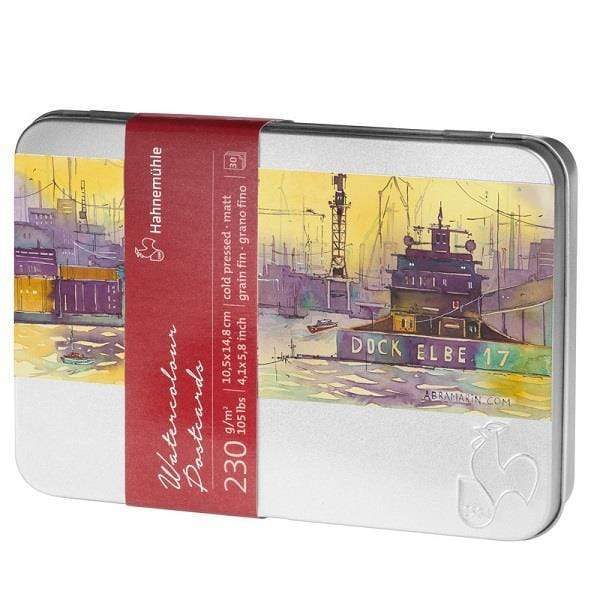 Hahnemühle Watercolour Postcard Tin CP 4x6 - Guiry's