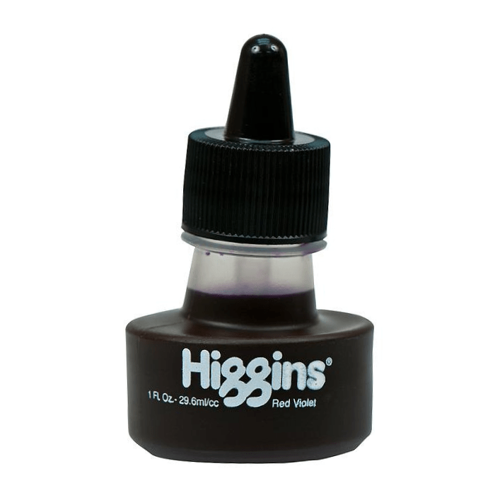 Higgins Red Violet Ink - 1oz - Guiry's
