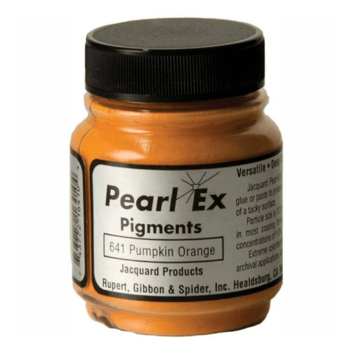 Jacquard Pearl Ex Powdered Pigment 0.75oz - Pumpkin Orange - Guiry's