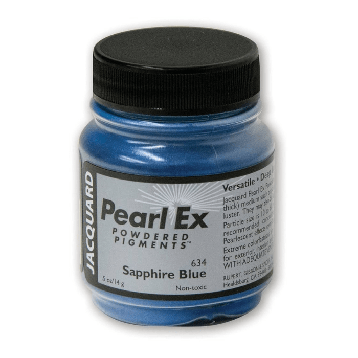 Jacquard Pearl Ex Powdered Pigment 0.75oz - Sapphire Blue - Guiry's