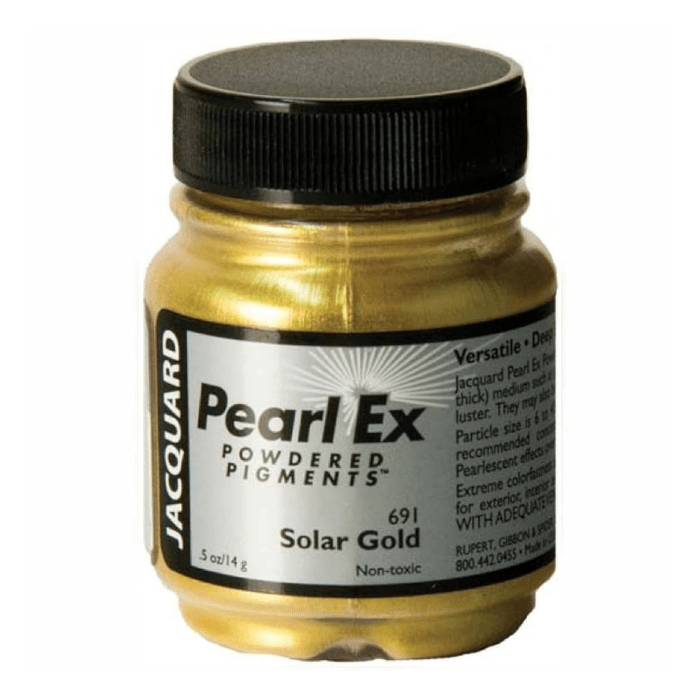 Jacquard Pearl Ex Powdered Pigment 0.75oz - Solar Gold - Guiry's