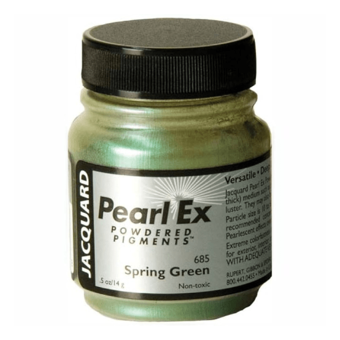 Jacquard Pearl Ex Powdered Pigment 0.75oz - Spring Green - Guiry's