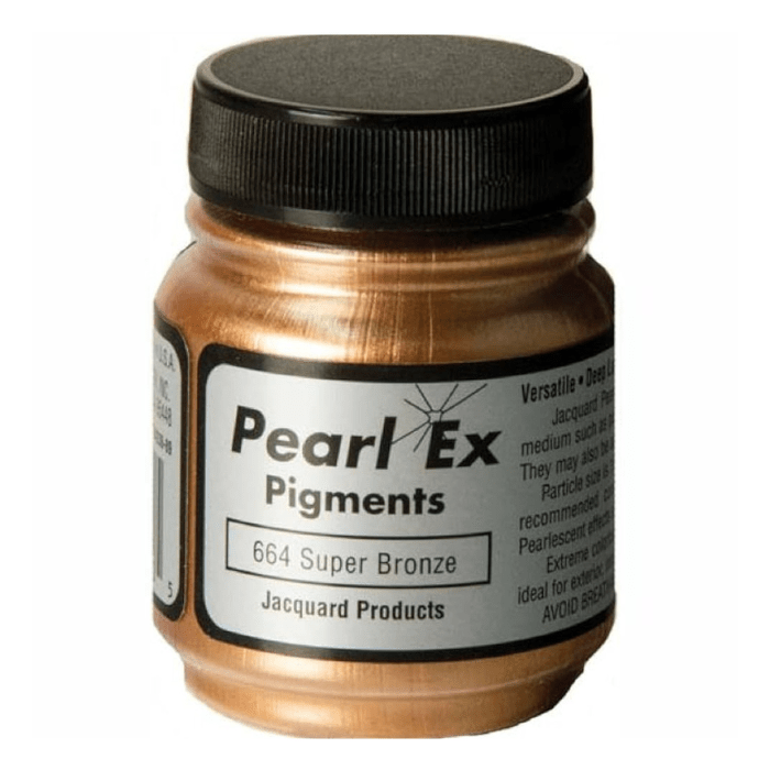 Jacquard Pearl Ex Powdered Pigment 0.75oz - Super Bronze - Guiry's