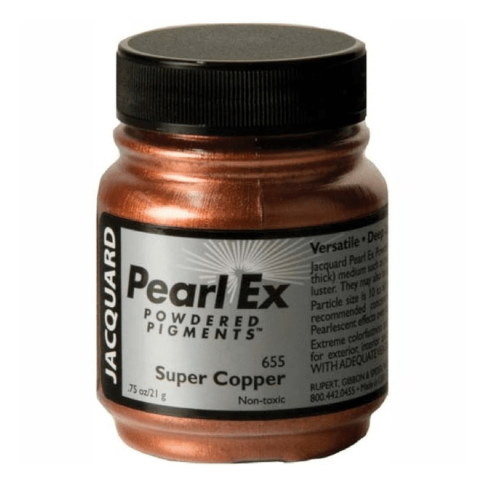 Jacquard Pearl Ex Powdered Pigment 0.75oz - Super Copper - Guiry's