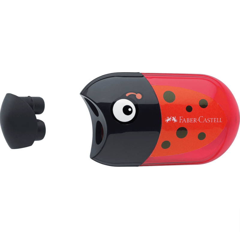 Ladybug Pencil Sharpener with Eraser - Guiry's