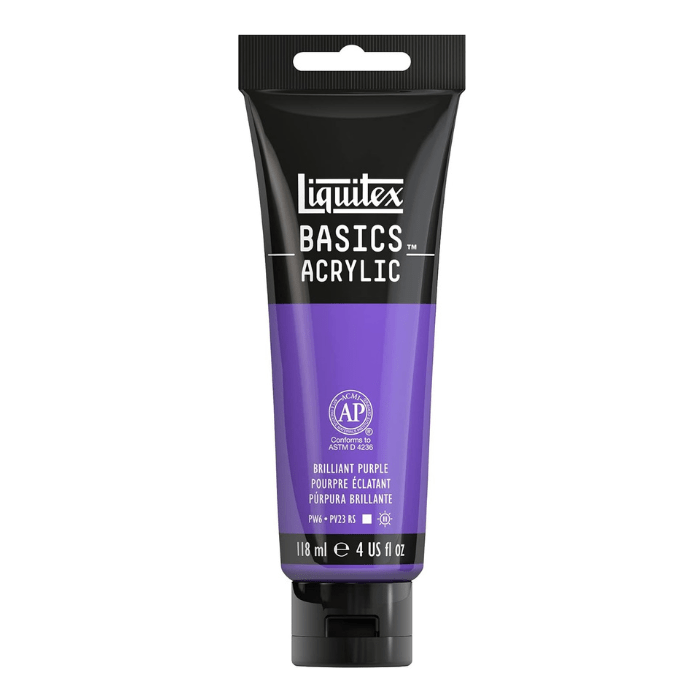Liquitex Basics Brilliant Purple - 4oz - Guiry's
