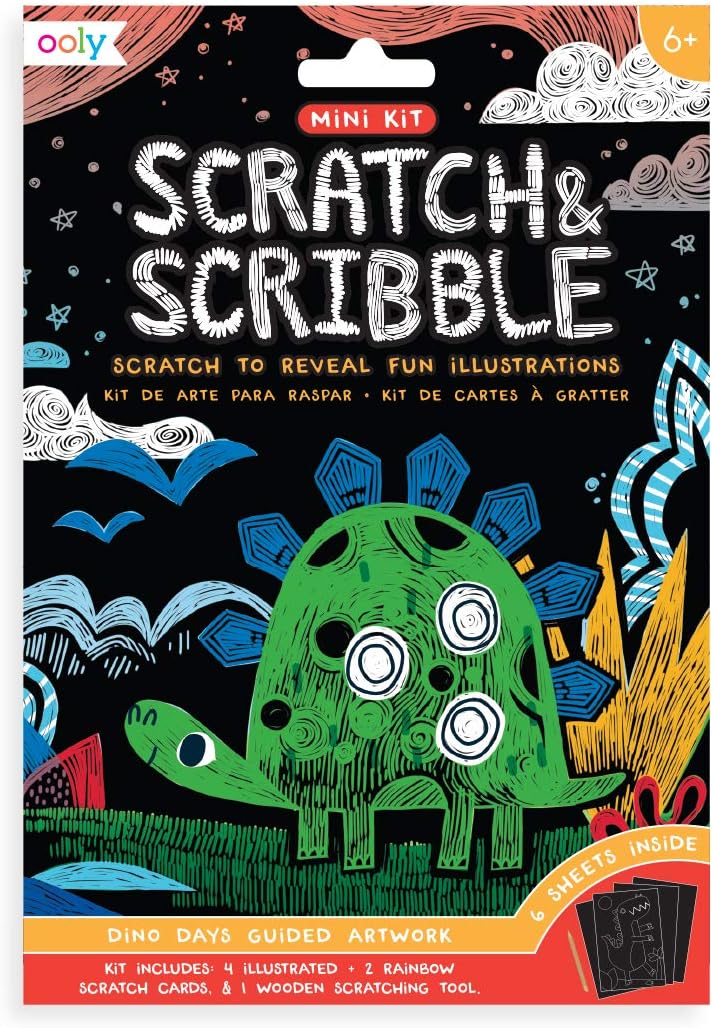 Ooly Scratch & Scribble Dino - Guiry's