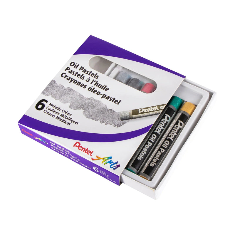 Pentel Metallic Oil Pastels - Guiry's
