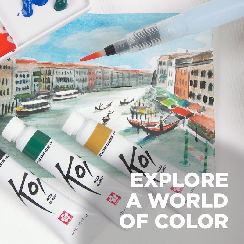 Sakura Koi Watercolor 12pc Tube Set - Guiry's