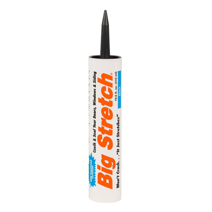Sashco Big Stretch Caulk Black - 10.5 oz - Guiry's