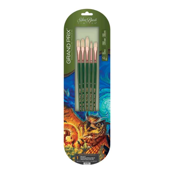 Silver Brush Grand Prix 5 Piece Set - Guiry's