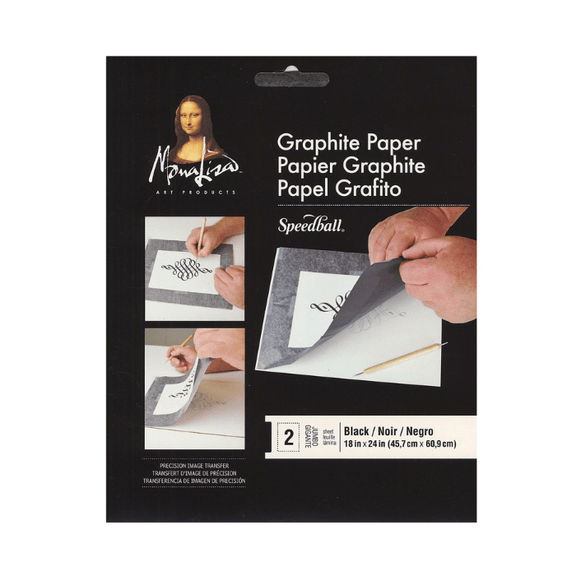 Speedball Graphite Paper 2 Pack - 18" x 24" - Guiry's