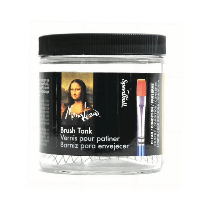 Speedball Mona Lisa Brush Cleaning Tank - Guiry's