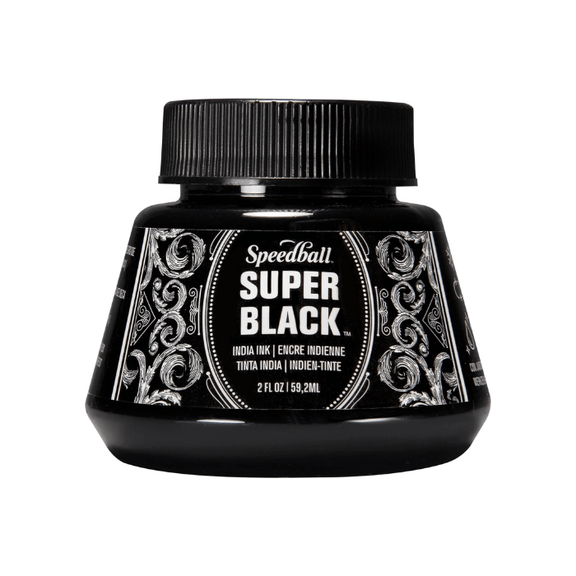 Speedball Super Black India Ink 2oz - Guiry's