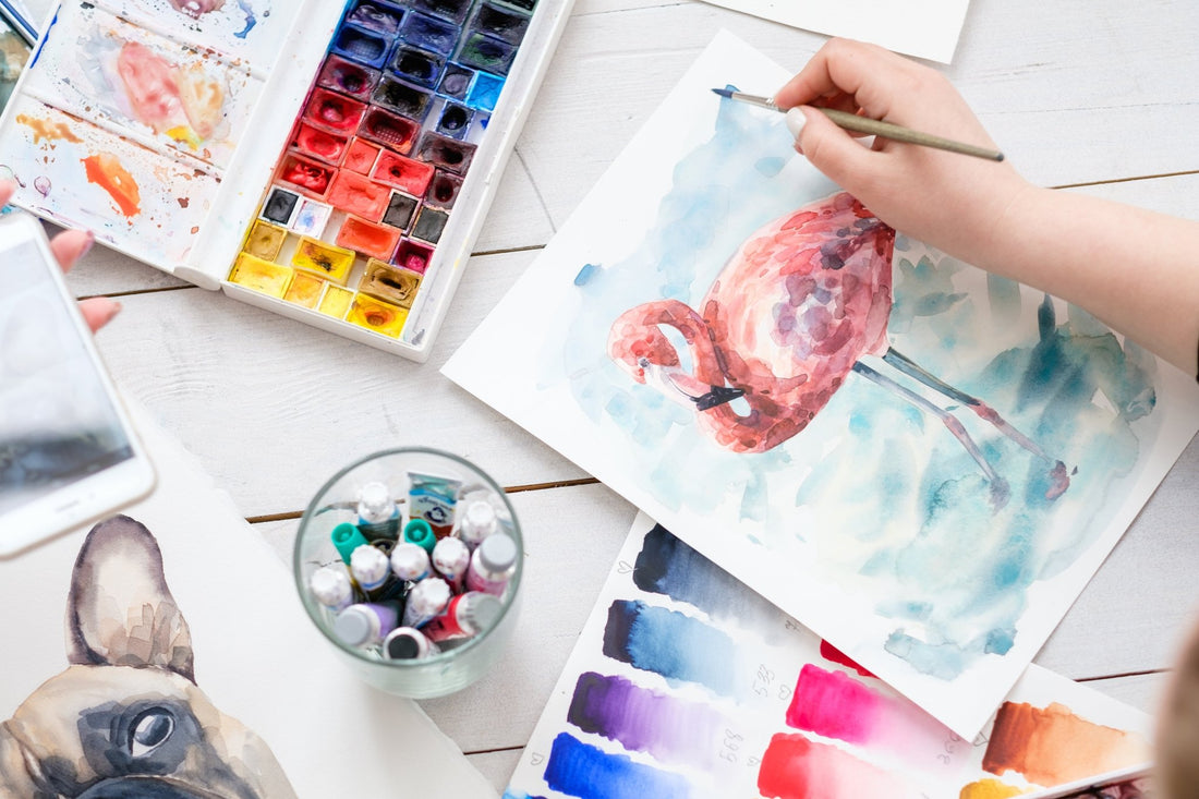 Watercolor Supplies for Beginners: Paint, Paper, Brushes, and Setup Tips - Guiry's