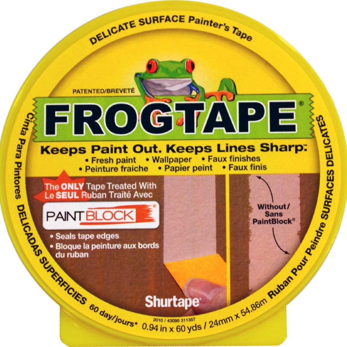 1" FrogTape Yellow Delicate Surface - Guiry's