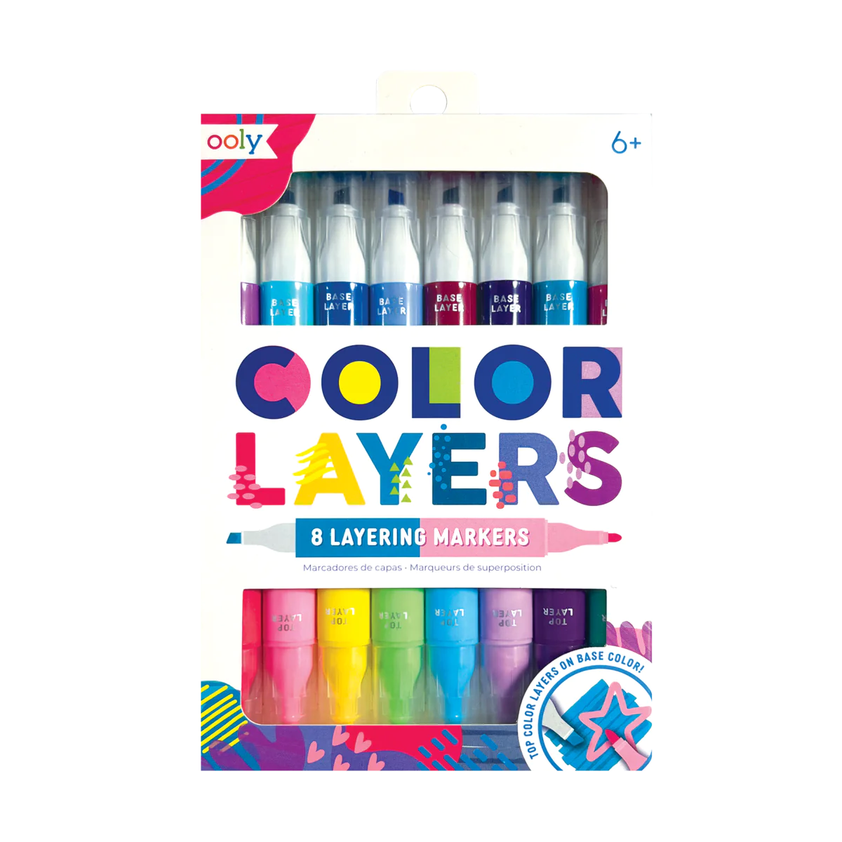 Ooly Color Layers Marker Set 8ct
