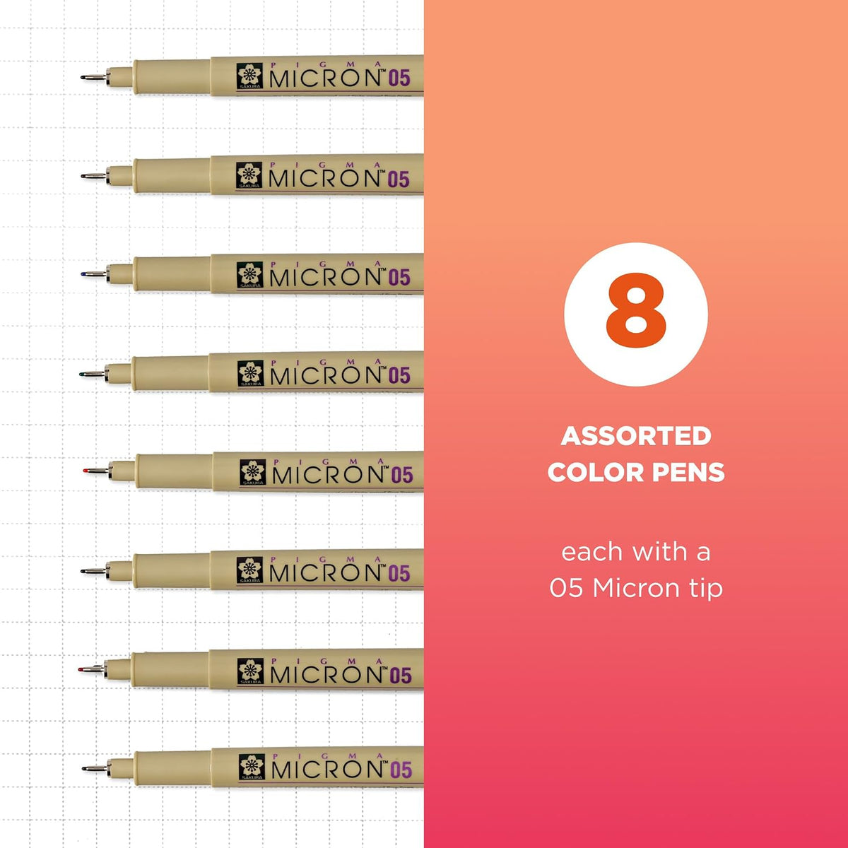 Sakura Micron Set Assort 05 8pk