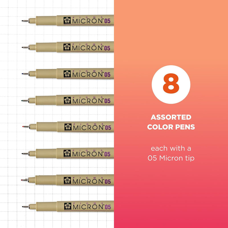 Sakura Micron Set Assort 05 8pk