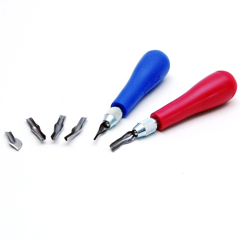 Speedball Linoleum Cutter Assortment #2, 8 Piece