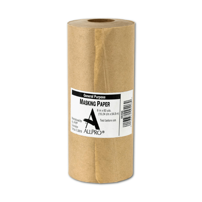 AllPro 6" Brown Masking Paper - Guiry's