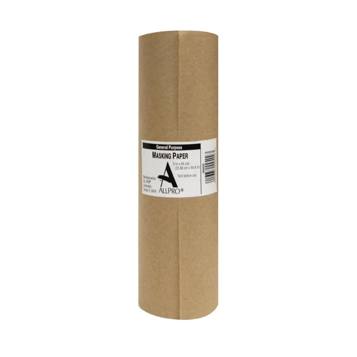 AllPro Brown Masking Paper - 9 In. x 60 Yds. - Guiry's
