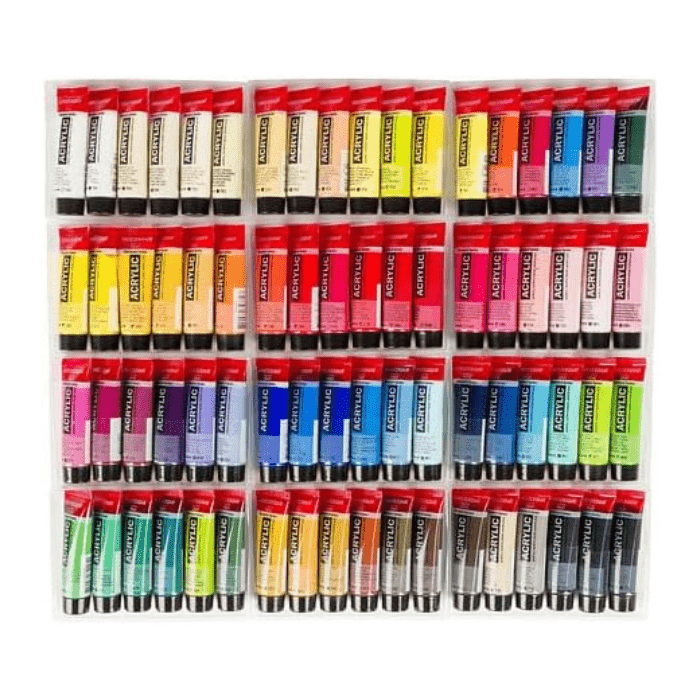 Amsterdam Standard Series Acrylic Color - Set of 72 - Guiry's