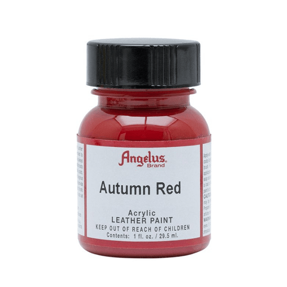 Angelus Leather Paint 1oz - Autumn Red - Guiry's