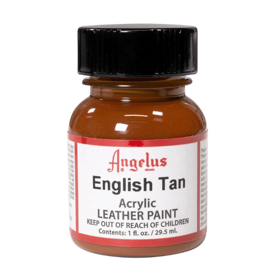 Angelus Leather Paint 1oz - English Tan - Guiry's