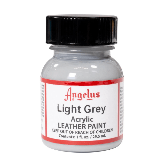 Angelus Leather Paint 1oz - Light Grey - Guiry's