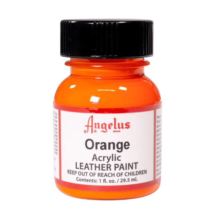 Angelus Leather Paint 1oz - Orange - Guiry's