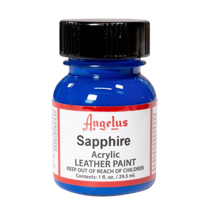 Angelus Leather Paint 1oz - Sapphire - Guiry's