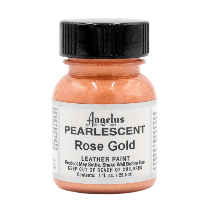 Angelus Pearlescent Leather Paint 1oz - Rose Gold - Guiry's
