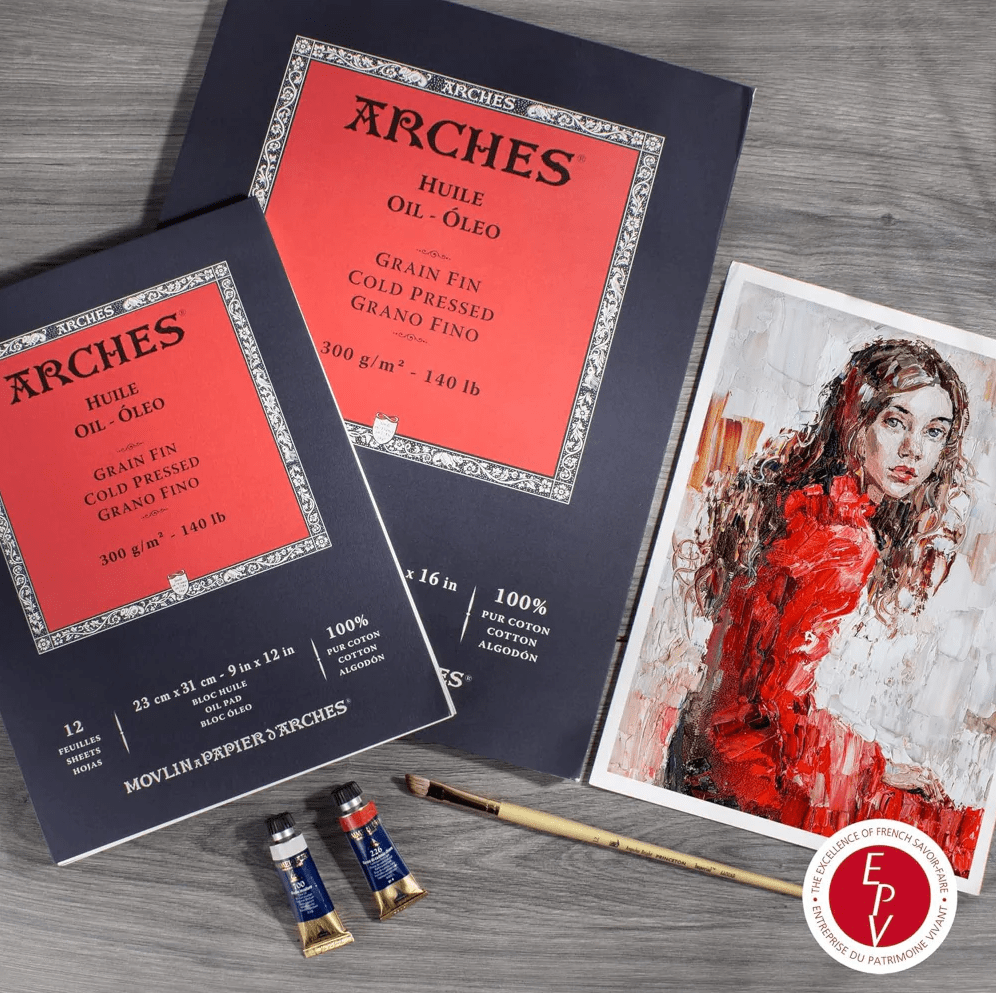 Arches Oil Paper 9x12 Pad - Guiry's