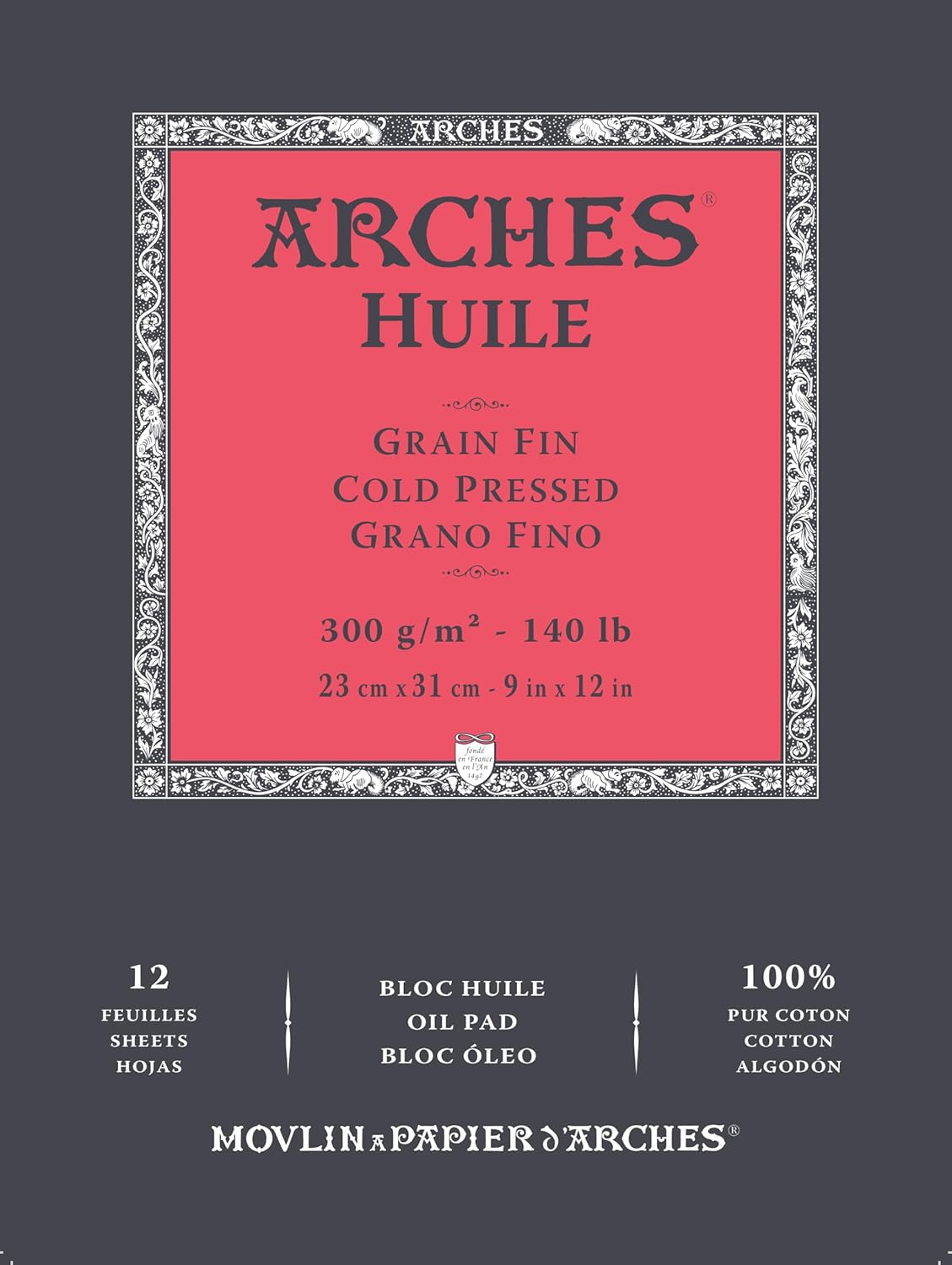 Arches Oil Paper 9x12 Pad - Guiry's