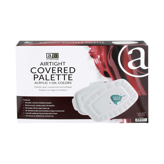 Art Advantage Airtight Covered Palette 23 Well - Guiry's