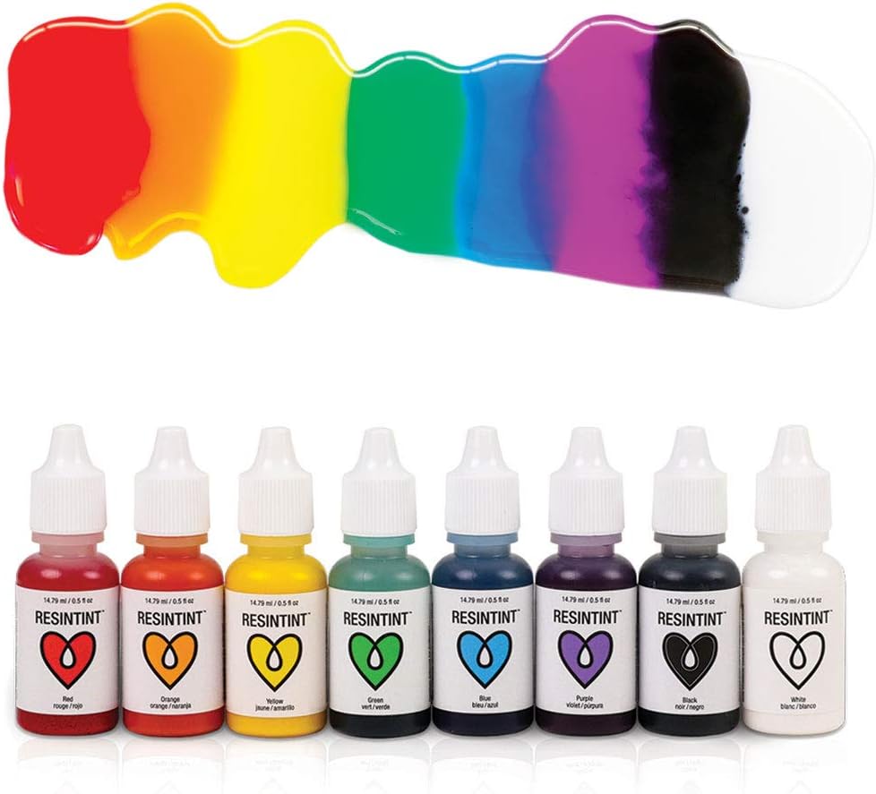 ArtResin ResinTint Originals Liquid Pigment Set, 8 Colors - Guiry's