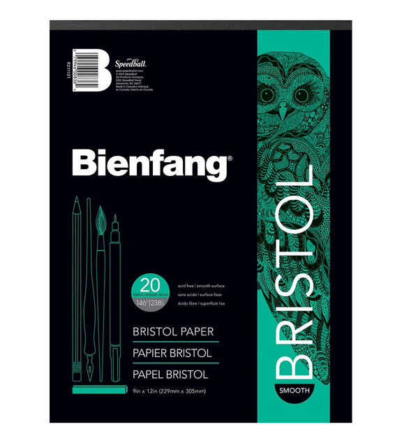 Bienfang Bristol Plate 9x12 - Smooth - Guiry's