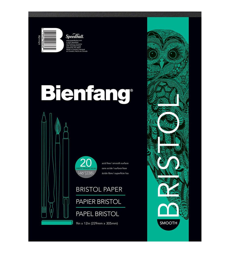 Bienfang Bristol Plate 9x12 - Smooth - Guiry's
