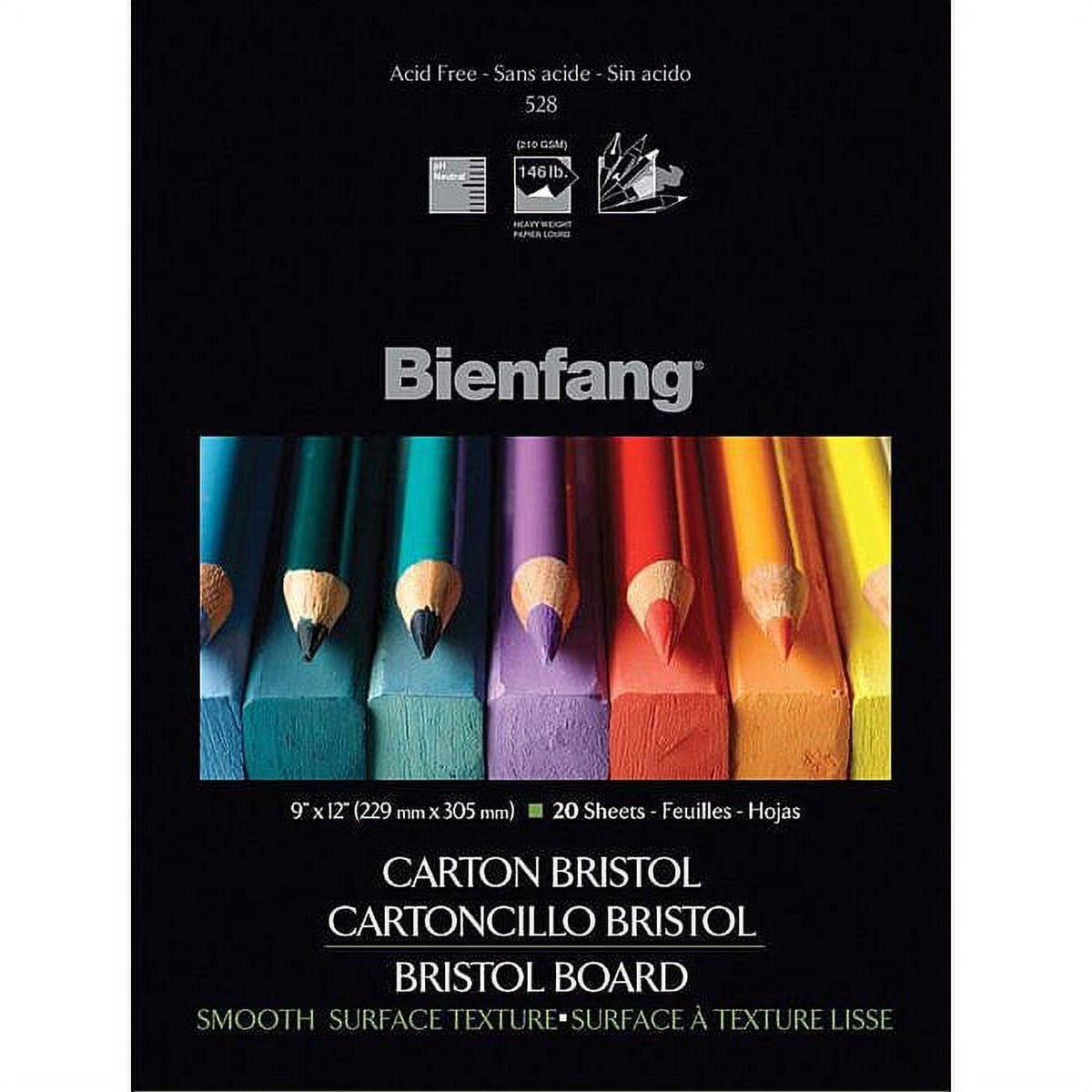 Bienfang Bristol Plate 9x12 - Smooth - Guiry's