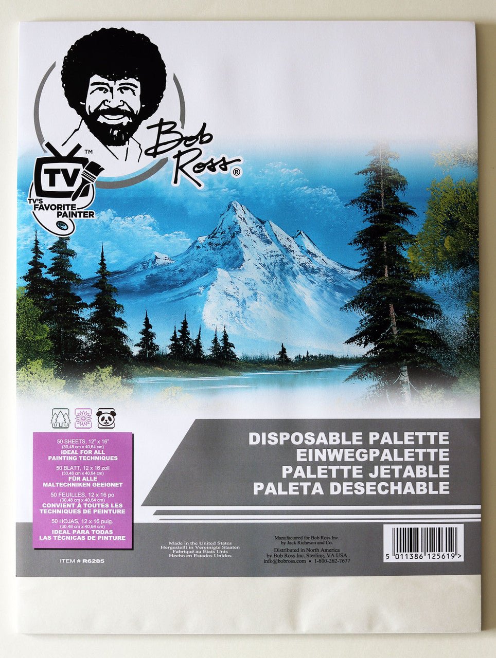 Bob Ross Disposable Palette - 10x14 - Guiry's