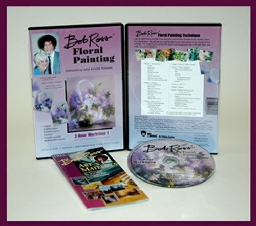 Bob Ross Floral Workshop DVD - Guiry's