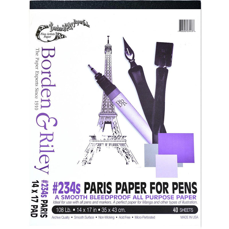 Borden and Riley #234 Paris for Pens Pad 14x17 - Guiry's